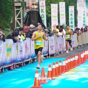 Race photo from BOGORUN 2026