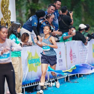 Race photo from BOGORUN 2026