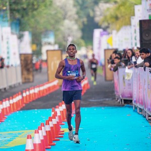 Race photo from BOGORUN 2026