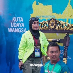 Race photo from BOGORUN 2026