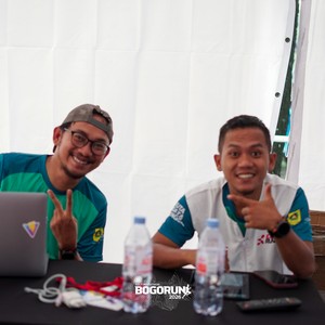 Race photo from BOGORUN 2026