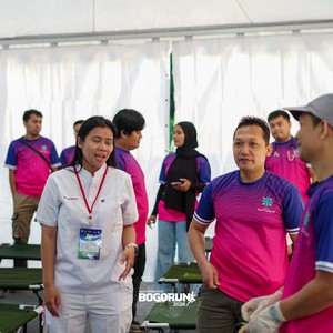 Race photo from BOGORUN 2026