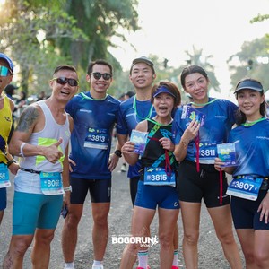 Race photo from BOGORUN 2026