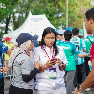 Race photo from BOGORUN 2026