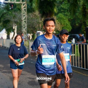 Race photo from BOGORUN 2026