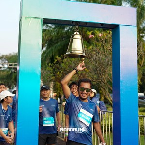 Race photo from BOGORUN 2026