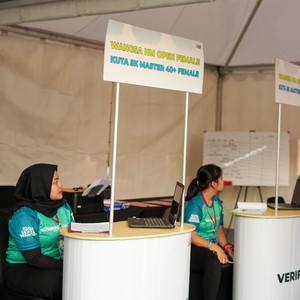 Race photo from BOGORUN 2026