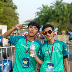 Race photo from BOGORUN 2026