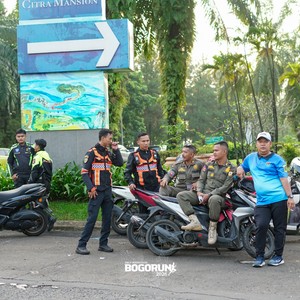 Race photo from BOGORUN 2026