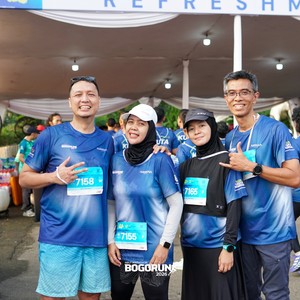 Race photo from BOGORUN 2026
