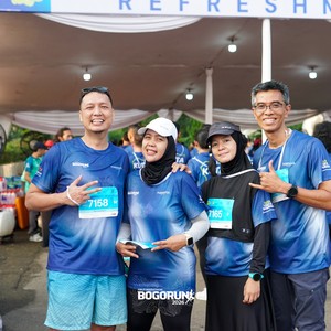 Race photo from BOGORUN 2026