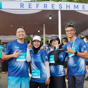 Race photo from BOGORUN 2026