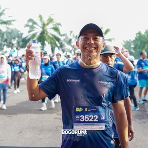 Race photo from BOGORUN 2026