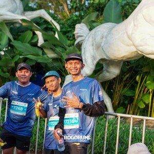 Race photo from BOGORUN 2026