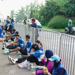 Race photo from BOGORUN 2026