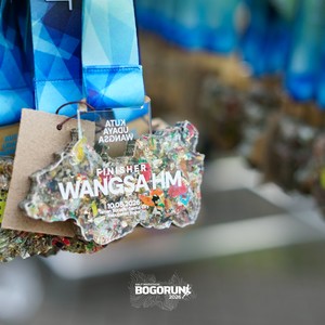 Race photo from BOGORUN 2026