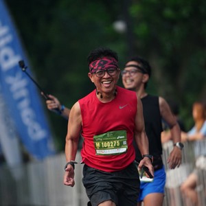 Race photo from Yumaju Berlebarun Besama ASICS