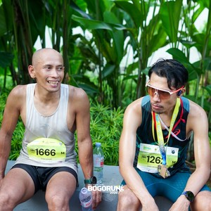 Race photo from BOGORUN 2026