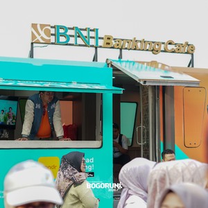 Race photo from BOGORUN 2026