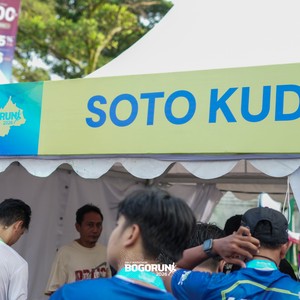 Race photo from BOGORUN 2026