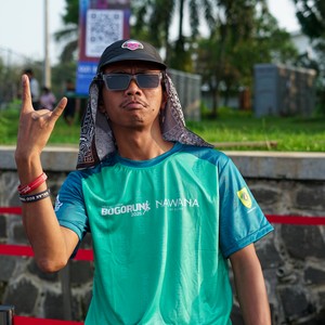 Race photo from BOGORUN 2026