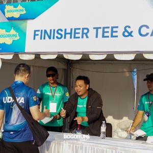 Race photo from BOGORUN 2026