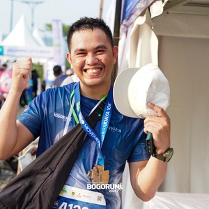 Race photo from BOGORUN 2026