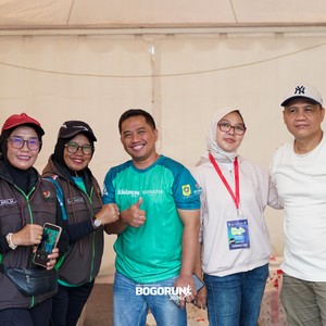 Race photo from BOGORUN 2026