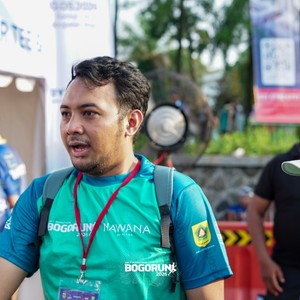Race photo from BOGORUN 2026