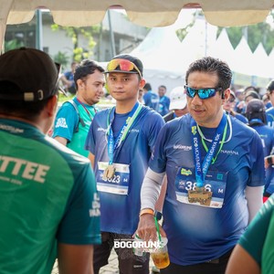 Race photo from BOGORUN 2026