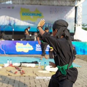 Race photo from BOGORUN 2026
