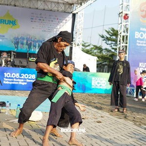 Race photo from BOGORUN 2026