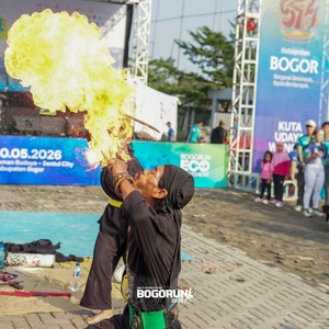 Race photo from BOGORUN 2026