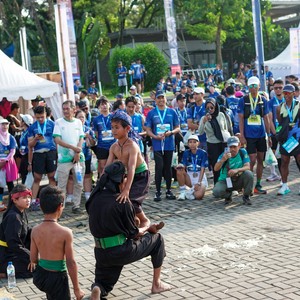 Race photo from BOGORUN 2026