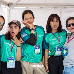 Race photo from BOGORUN 2026