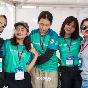 Race photo from BOGORUN 2026