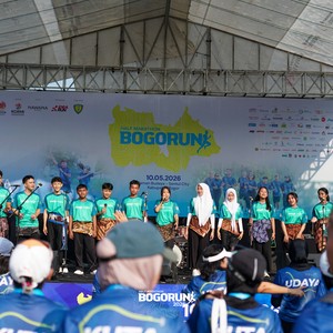Race photo from BOGORUN 2026