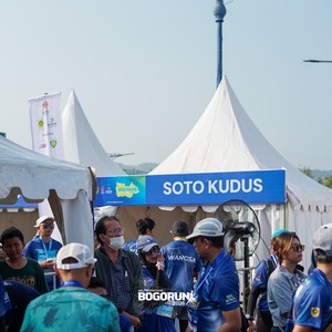 Race photo from BOGORUN 2026