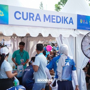 Race photo from BOGORUN 2026