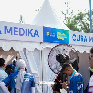 Race photo from BOGORUN 2026