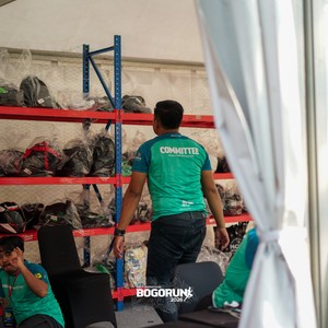 Race photo from BOGORUN 2026