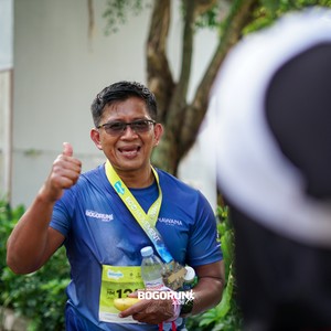 Race photo from BOGORUN 2026