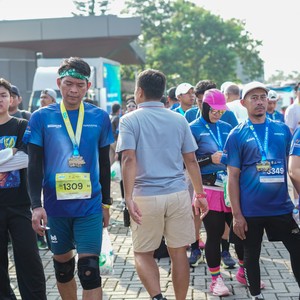 Race photo from BOGORUN 2026