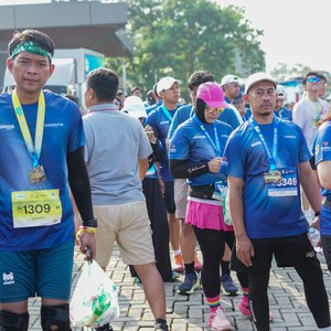 Race photo from BOGORUN 2026