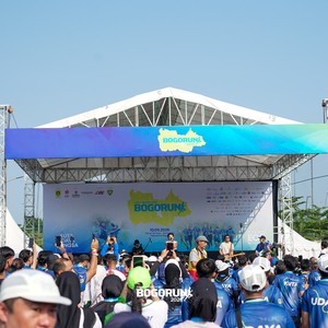 Race photo from BOGORUN 2026