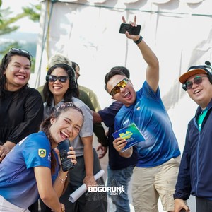 Race photo from BOGORUN 2026