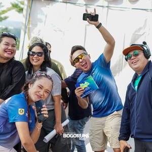 Race photo from BOGORUN 2026