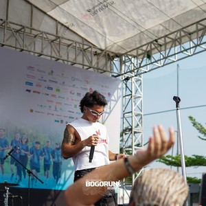 Race photo from BOGORUN 2026