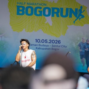 Race photo from BOGORUN 2026