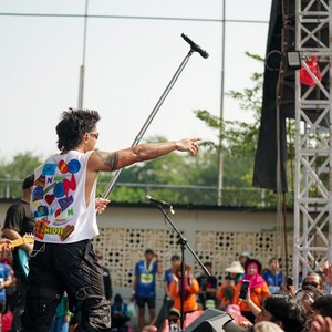 Race photo from BOGORUN 2026